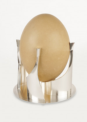 Centrepiece, 2022
Silver 925, Aepyornis maximus egg
∅ 300 x 370 mm
Commission
Photography Natascha Jansen
